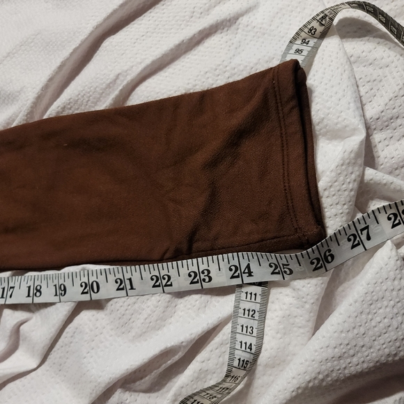 NWT 4 WAY STRETCH SEXY  Sleeveless Back Zip High Neck JUMPSUIT  CATSUIT Brown XL - Picture 14 of 14